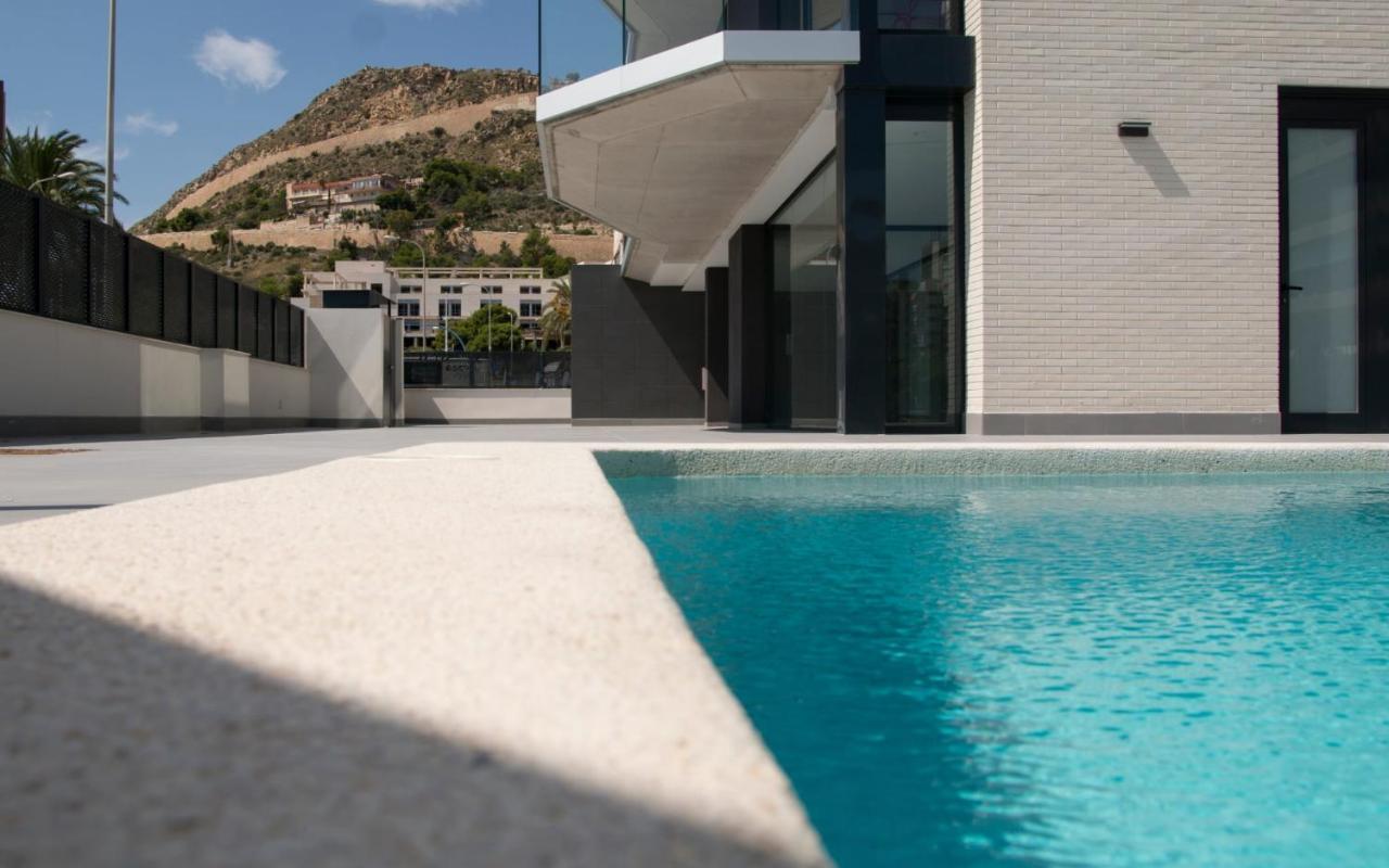 Ferienwohnung Modern Sea Front Sea Water Alicante Exterior foto
